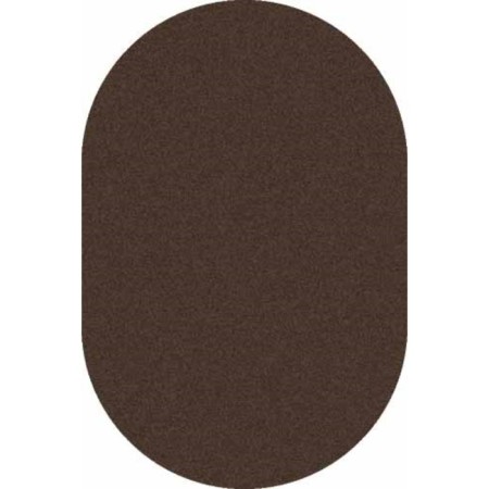 Oval carpet Merinos Platinum, size 150x230 cm, color Brown mr