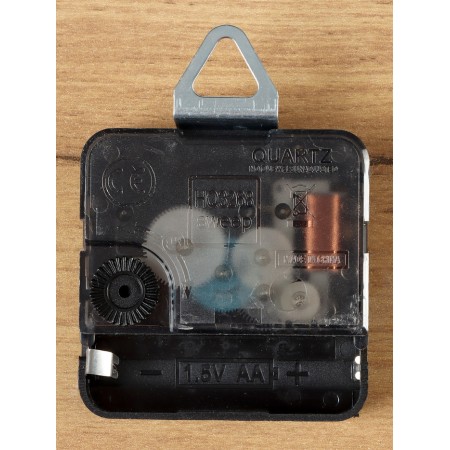 Carty clock is wall-mounted, interior "roses", silent, 30 x 20 cm-6