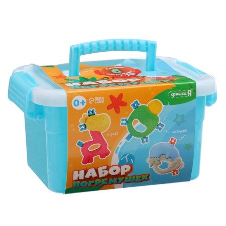 Set of rattles "Continel", 6 pcs.-9