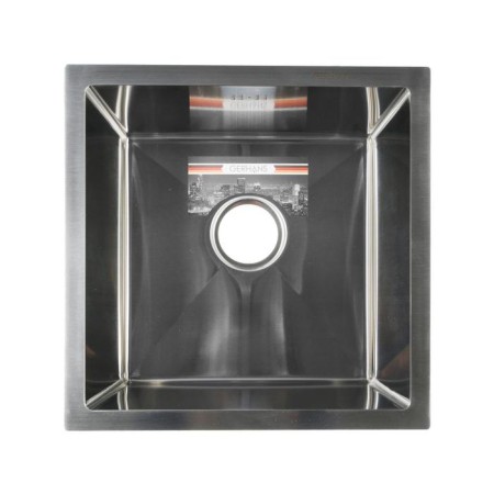 Kitchen sink Gerhans K34444, Sredal, 440 x 440 x 220 mm, thickness 1.0 mm, with siphone