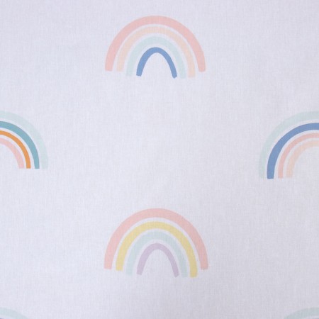 Ethel Pretty Rainbows 150x215 cm sheet, 100% cotton, calico-1
