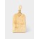 Board CHILDRENT ADELICA "NOT things", 36 × 18 × 2.5 cm, a whole array of cedar, Milk color
