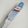 Binide cornice 160 cm, with a decorative bar 7 cm "ultracompact. Sheet gold", white color