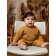 Джемпер детский вязаный Amarobaby Pure Love Buddy, рост 68 см, цвет горчичный
