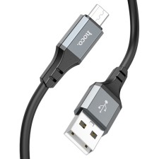 Hoco X92, MicroUSB - USB, 2.4 A, 3 m, braid, black