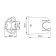 Holder for a watering can IDDIS 020CP00i53
