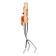 Looser, length 42 cm, 3 teeth, wooden handle