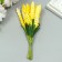 Decor for creativity "Ivan Tea" 1 bouquet = 10 yellow flowers 1.5x14 cm