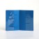 Cover for passport, blue color
