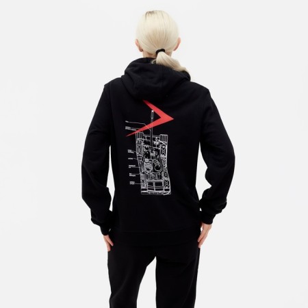 Hoody President Russian Power, size L, Black color-10