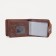 Male purse on a magnet, for bills, for cards, for coins, color light brown
