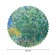 Tablecloth on the table "Lilac bush", round, Saten, d = 150 cm