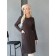 Women's dress, size 50, brown color