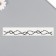 Tattoo on the body Black "Bracelet. Prilute wire. Wave" 20x3 cm