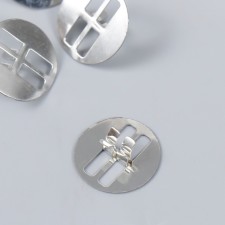 Holder for double wick metal 2.2x2.2 cm