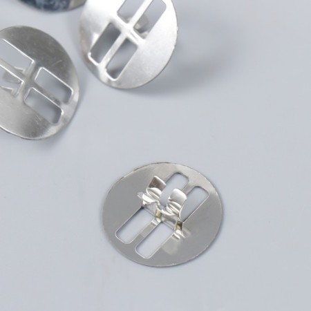 Holder for double wick metal 2.2x2.2 cm