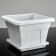 Pot with the Podon "Quadro", 12.2 l, the color is marble