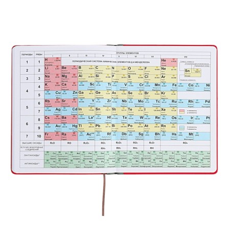 Universal diary for grades 1-11 Excellence, solid cover of artificial leather, silkography, lies, 48 ​​sheets, pink-15
