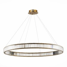 Люстра подвесная St Luce. SL1622.313.01. Tivoli. 1х68 Вт, LED, 4000K, 5780 Lm, 102х102 см, цвет латунь