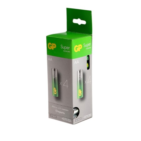 Battery Alkalin GP Super, AA, LR6-40BOX, 1.5V, set, 40 pcs-7