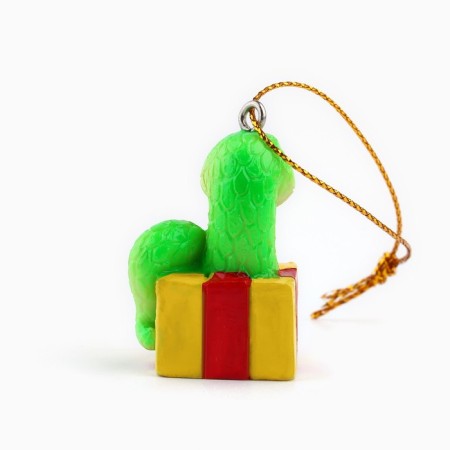 Christmas tree toy New Year's "snake in the box", for the New Year, 3.5 x 2.7 cm-2