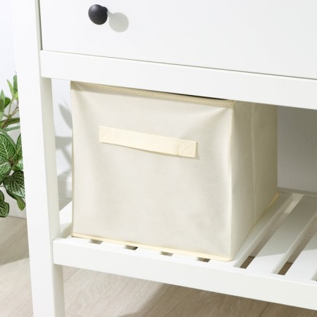 Storage box, 28 × 28 × 28 cm, milk color-1