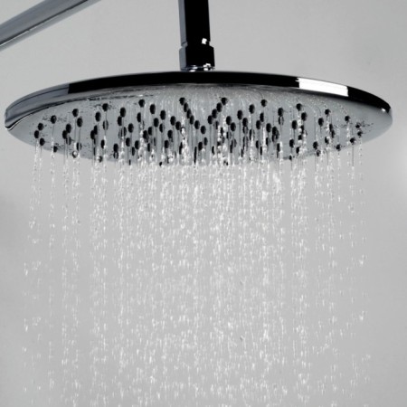 Shower system Wasserkraft A13302, tropical shower, thermostat, hand watering can, chrome-2