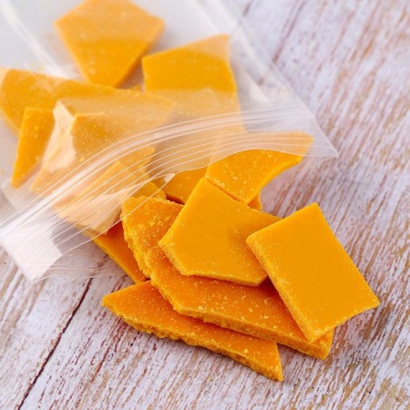 Dye based on soy wax for candles, 5 g, yellow color-1