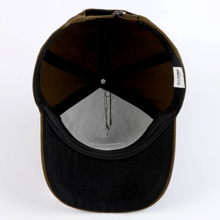 Baby cap for boy Overhat, brown color, rr 52-54, 5-7 years old-9