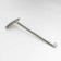Shumovka is large "Culinary", Simplified processing, 40.7 cm, thickness 2 mm, silver color
