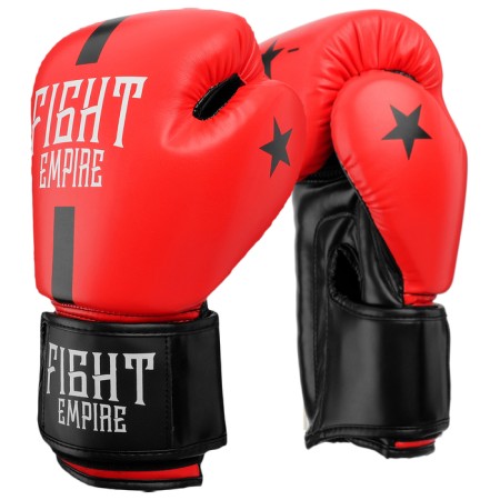 Gloves Boxing children's Fight Empire, 8 ounces, red color