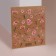 Nail stickers "Sakura", voluminous, pink/white color