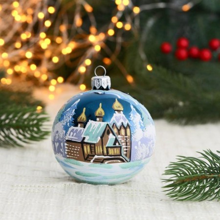 Christmas ball D-8 cm "Traditions"
