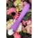 Vibrator Flovetta by Toyfa Lantana, silicone, purple color, 22 cm