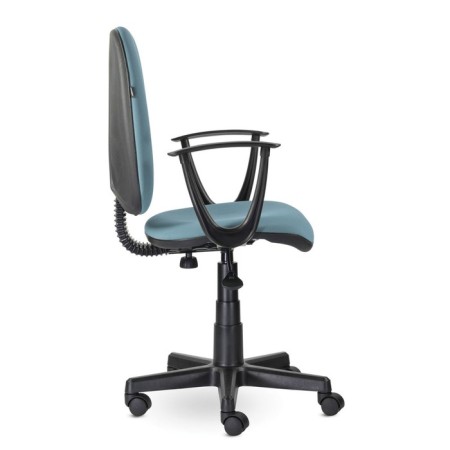 A chair for the operator Brabix Prestige Start MG-312, ergonomic back, fabric, turquoise-2