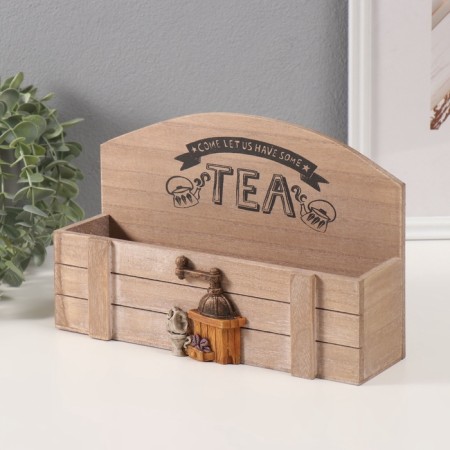 Casket tree with divisions "Tea and Coffee cooking" 7x26.5x17 cm-2