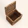 Wicker basket, 60x50x40 cm, reeds, seaweed