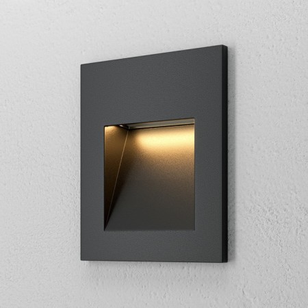 Outdoor O038-L3b, 3W, 6.5x6.8x6.2 cm, LED, 100LM, 3000K, black color, black-4