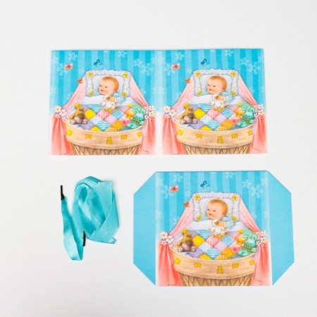 Self -charged box "Children's" boys 15x15x15 cm-4
