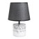Table lamp "Fog" E14 40W Black 20x20x30cm Risalux