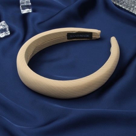 Joyce's hair rim 3 cm, mustard