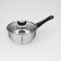Astell bucket, 1.4 l, d = 16 cm, capsule, glass cover, plastic handle