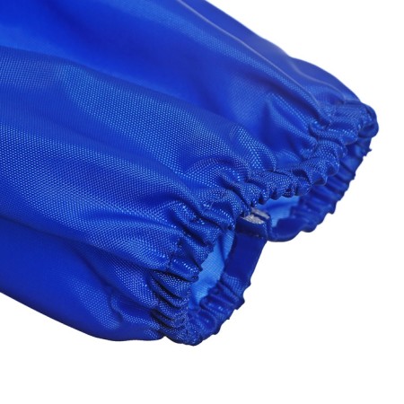 Apron for labor + sleevens, 550 x 440/250 x 160 mm, size M (height 122-158), calligrata "pencils", blue-4