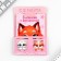 Set of Notepad A6, 32 sheets, stickers, magnetic bookmarks "since March 8"