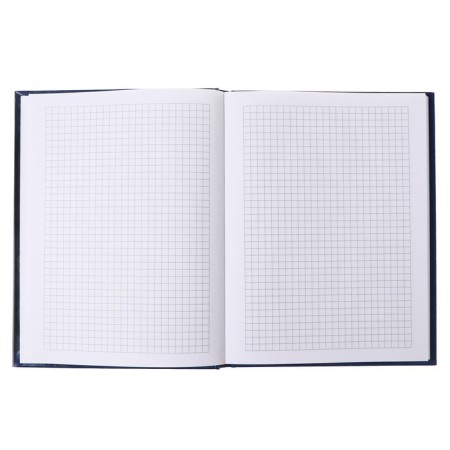 Business block A5 80 sheets in a cage, steampunk, cardboard cover, glossy lamination, block 60g/m2, mix-4