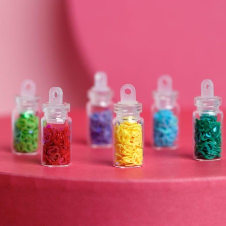 Set of sequins for Damn Bright nail decor, 12 colors-3