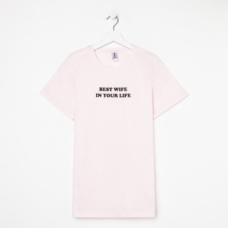 Women's T -shirt KAFTAN BEST WIFE p. 40-42, pink