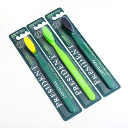President Classic toothbrush Average hardness, 7 MIL-3