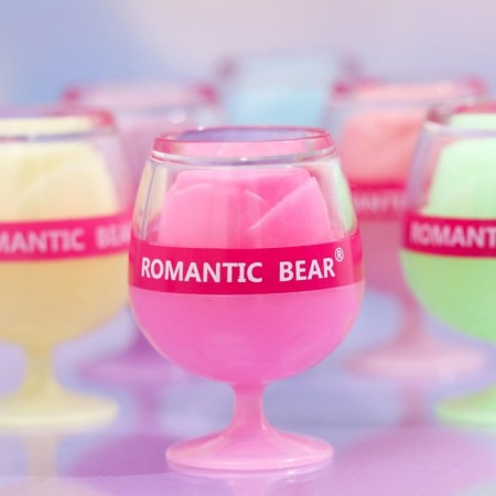 Lip balm "glass", a mix of flowers and aromas, glowing in the dark-7