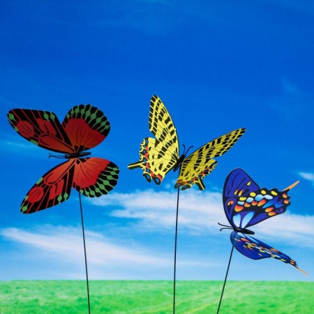 STETER "Butterfly Berber" 14.5x10.5cm/25cm, set 12pcs, mix-3